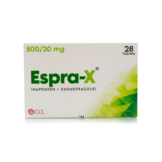 Espra-X Tablets 500/20mg