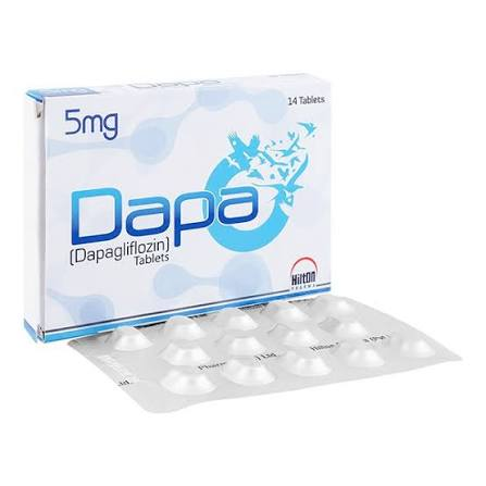 Dapa Tablets 5mg (1 Box = 2 Strip, 1 Strip = 14 Tabs)