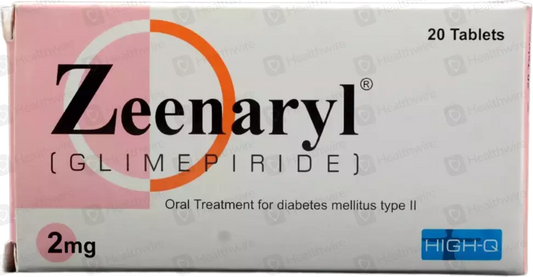 Zeenaryl Tablets 2mg (10 Tablets)