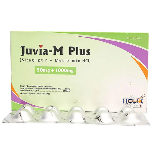 Juvia-M Plus Tablets 50mg/1000mg