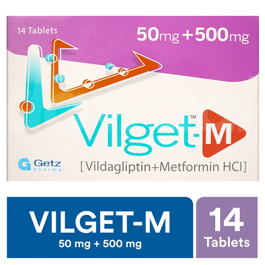 Vilget Tablets 50/500mg
