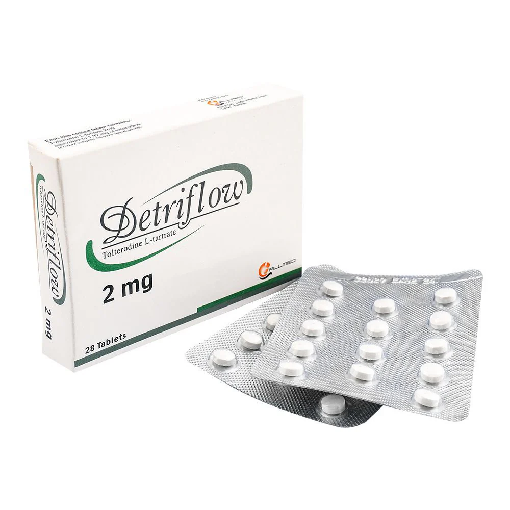 Detiflow Tablets 2mg (1 Strip = 14 Tablets)