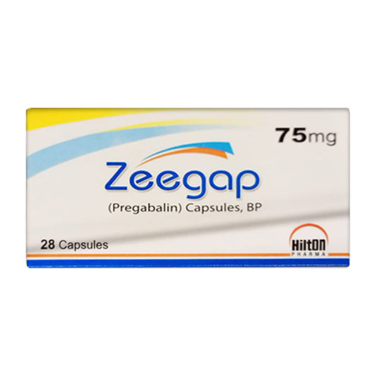 Zeegap Capsules 75mg (1 Box = 2 Strips)