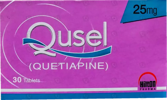 Qusel Tablets 25mg (1 Strip = 10 Tablets)