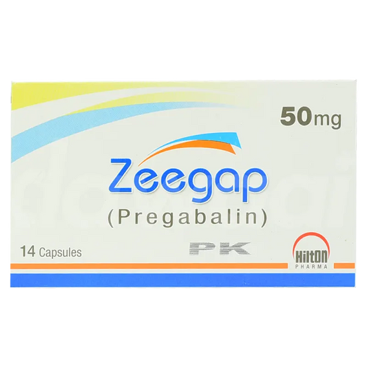 Zeegap Capsules 50mg (1 Box = 2 Strips)