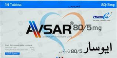 Avsar Tablets 5/80mg (1 Box = 2 Strips)