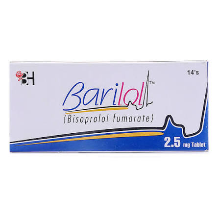 Barilol Tablets 2.5mg (1 Strip = 7 Tablets)