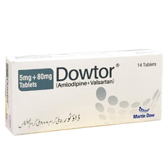 Dowtor Tablets 5mg/80mg (1 Strip = 7 Tablets)