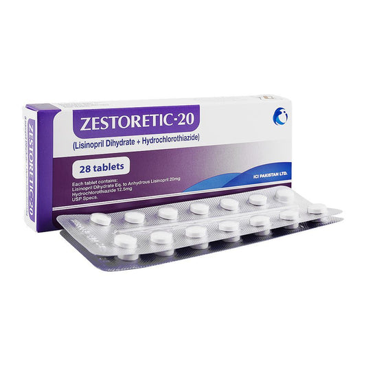 Zestoretic-20 Tablets 20mg/12.5mg