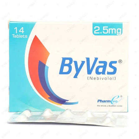 Byvas Tablets 2.5mg (1 Box = 2 Strips)