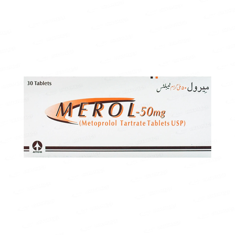 Merol Tablets 100mg (1 Strip = 10 Tablets)