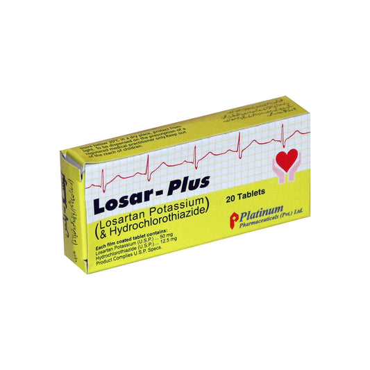 Losar Plus Tablets 50mg/12.5mg
