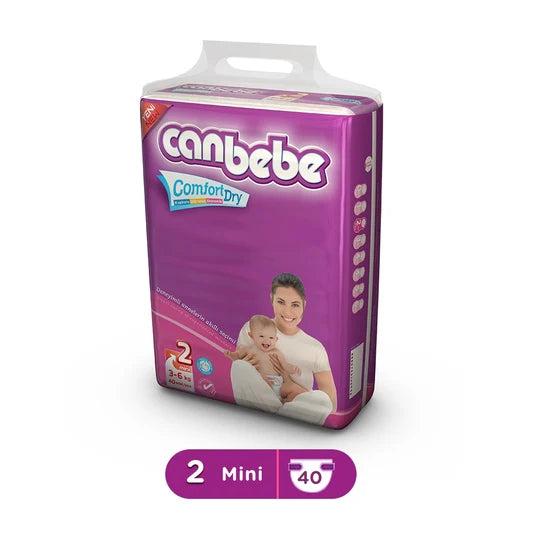Canbebe Baby Diaper Mini Size 2 40pcs
