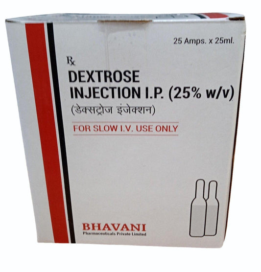 Dextrose Injection 25% 25ml