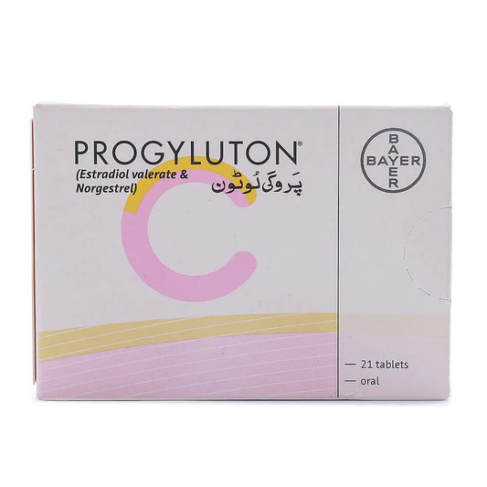 Progyluton Tablets 2mg/0.5mg (1 Box = 1 Strip)
