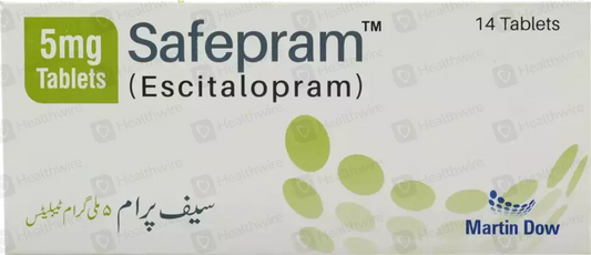 Safepram Tablets 5mg (1 Box = 2 Strips, 1 Strip = 7 Tablets)