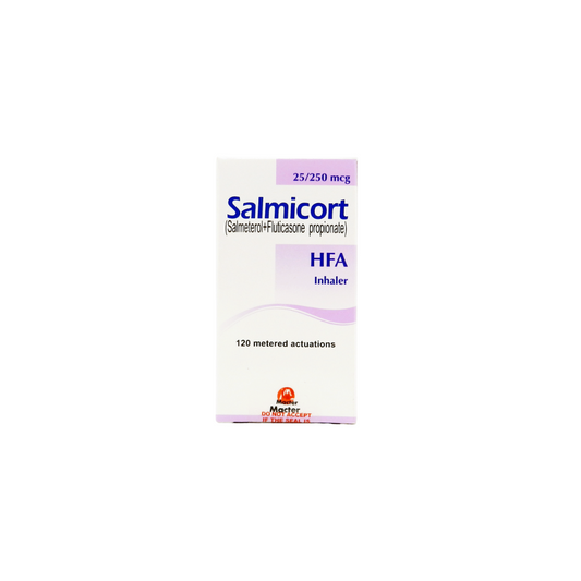Salmicort HFA Inhaler 25/250mcg