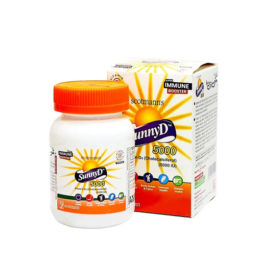 Sunny D Softgel Capsules 5000iu