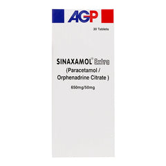 Sinaxamol Extra Tablets 650/50mg