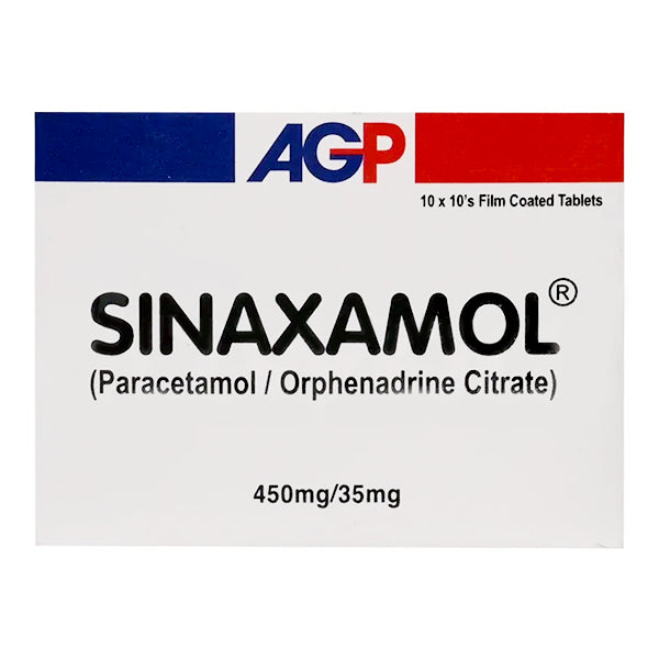 Sinaxamol Tablets 450/35mg