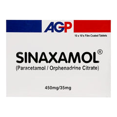 Sinaxamol Tablets 450/35mg
