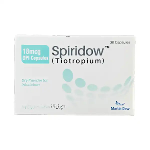 Spiridow DPI Capsules 18mcg (1 Strip = 10 Capsules)