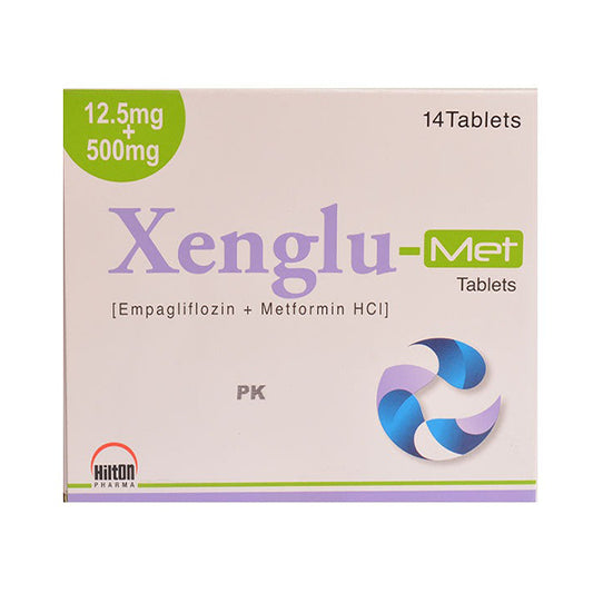 Xenglu-Met Tablets 12.5/500mg (1 Strip = 14s)