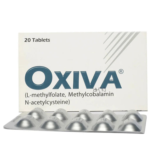 Oxiva Tablets (2 Strip = 10 Tablets)